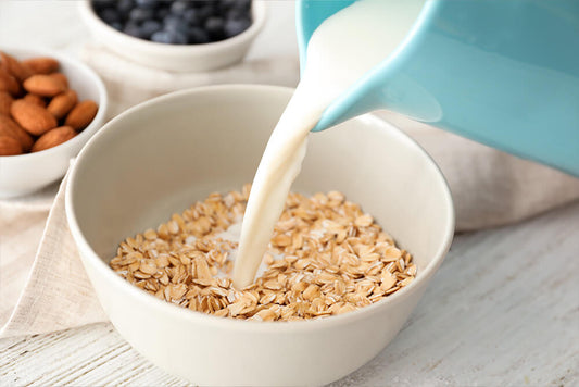 Porridge with milk