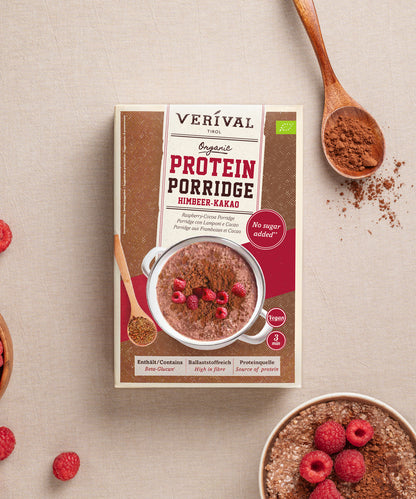 Protein Porridge Raspberry-Cocoa